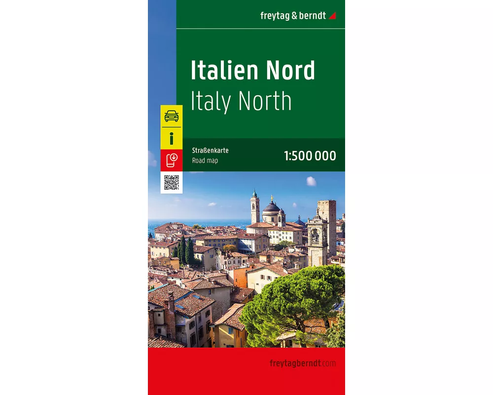 freytag & berndt Straßenkarte Italien Nord 1:500.000