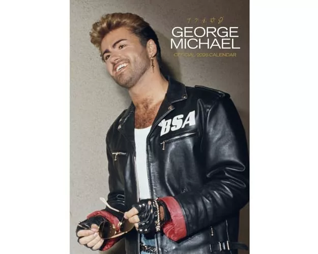 George Michael 2026 A3 Calendar