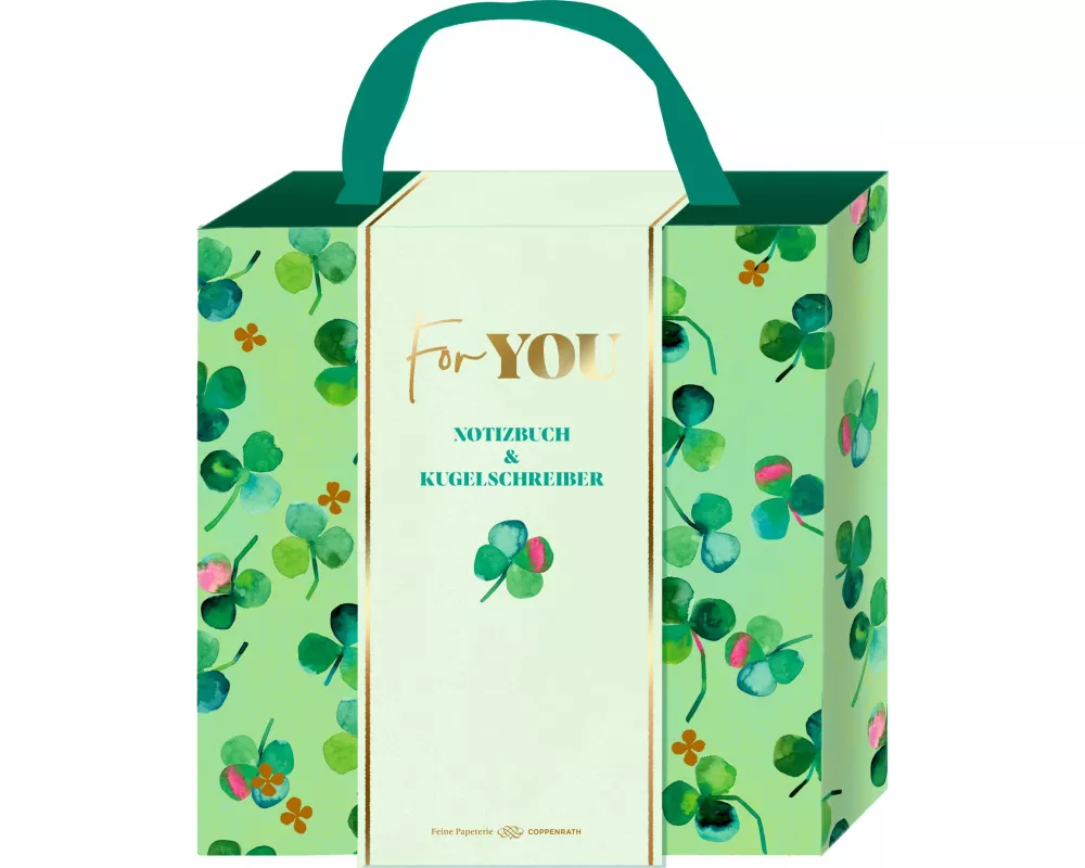 Geschenkset: Notizbuch mit Kugelschreiber
