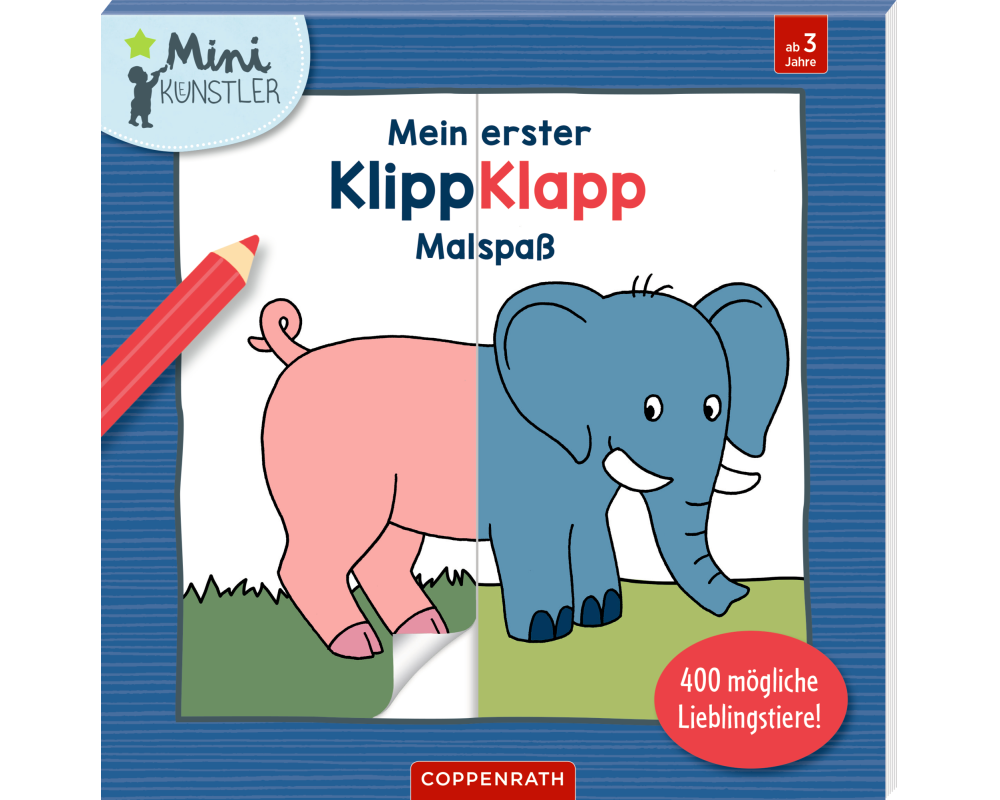 Mein erster Klipp-Klapp-Malspaß