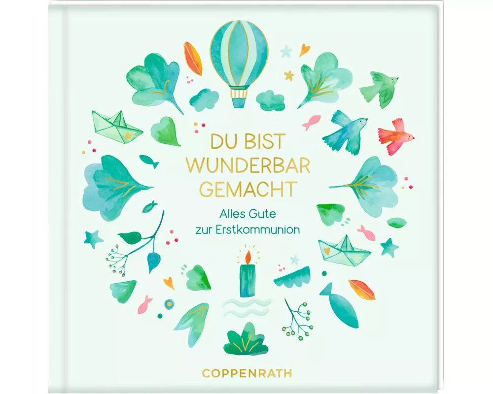Geldkuvert-Geschenkbuch – Du bist wunderbar gemacht