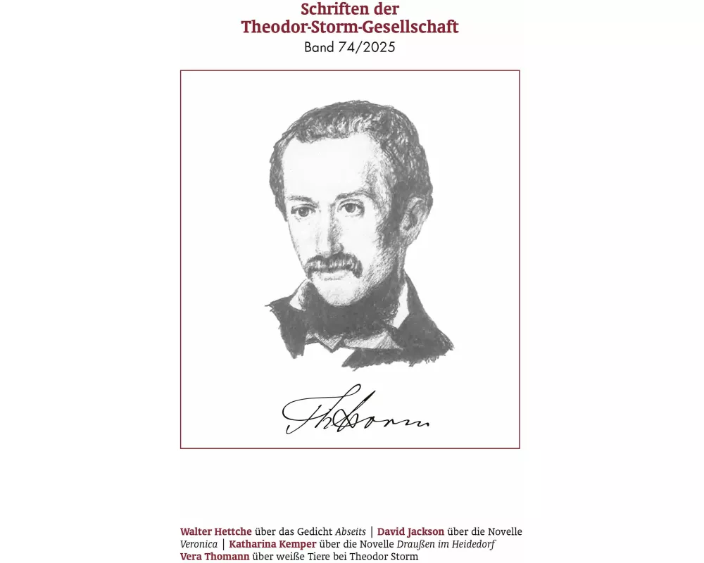 Schriften der Theodor-Storm-Gesellschaft 74/2025