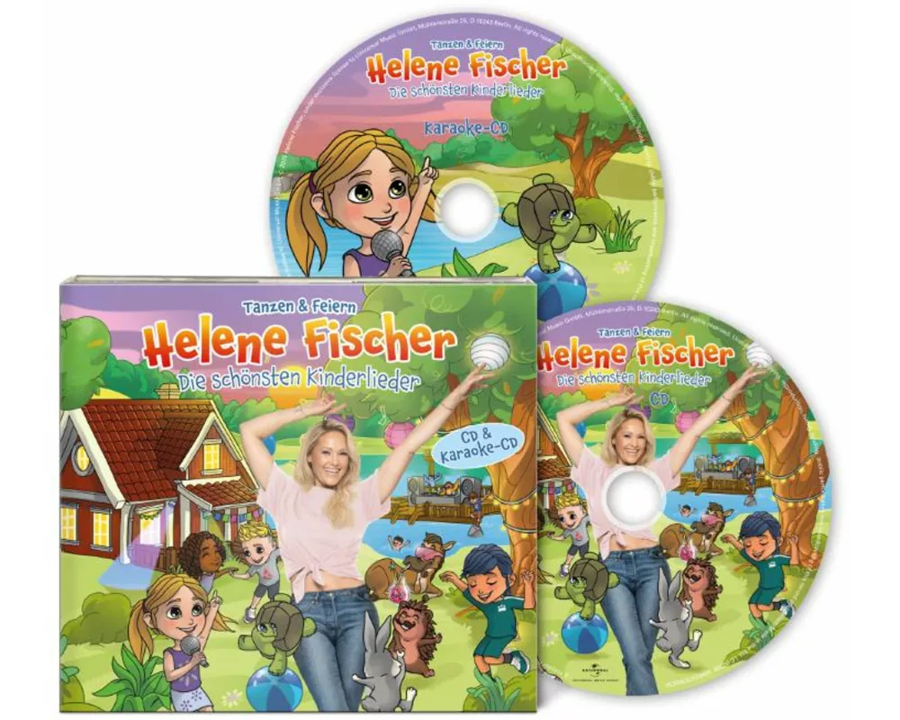 Die schönsten Kinderlieder, Tanzen & Feiern (Deluxe 2CD Digipack)