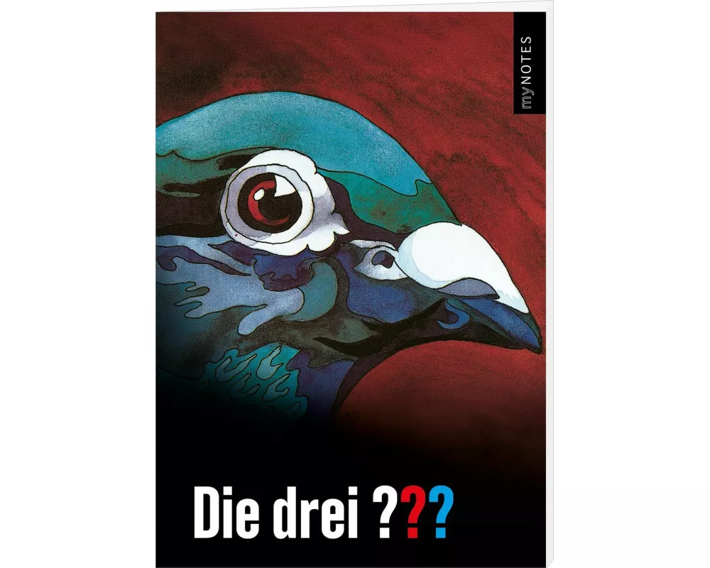 myNOTES Papeterie: Notizheft Die drei ??? – Perlenvögel