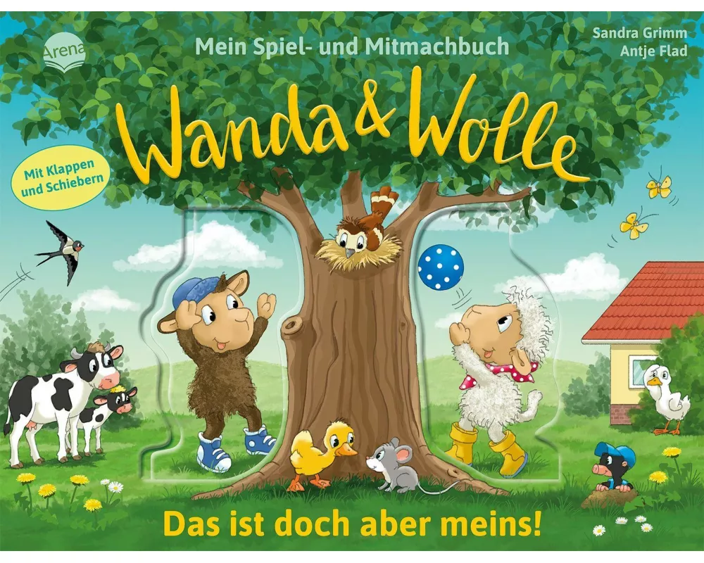 Mein Spiel- und Mitmachbuch – Wanda und Wolle. Das ist doch aber meins!