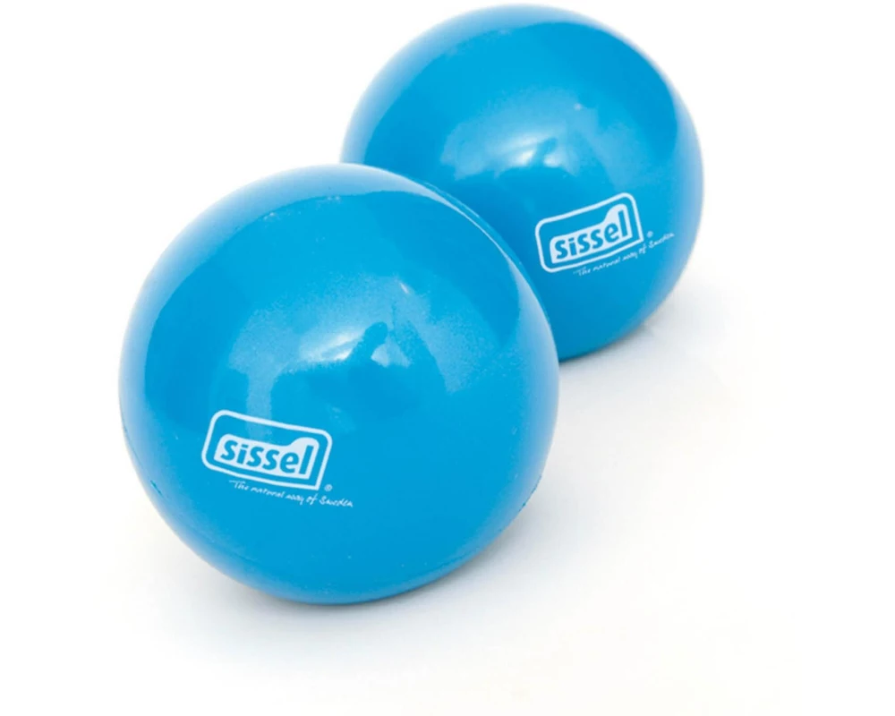 SISSEL Pilates Toning Ball 450 g 2-er Set