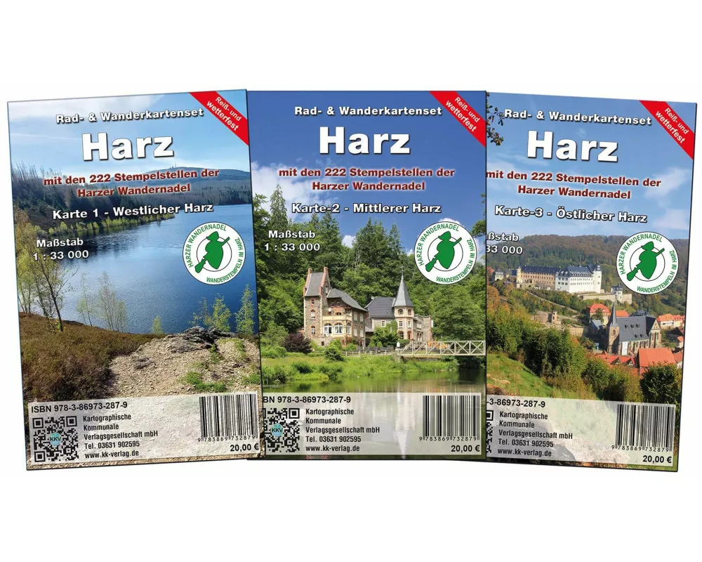 Kartenset Harz