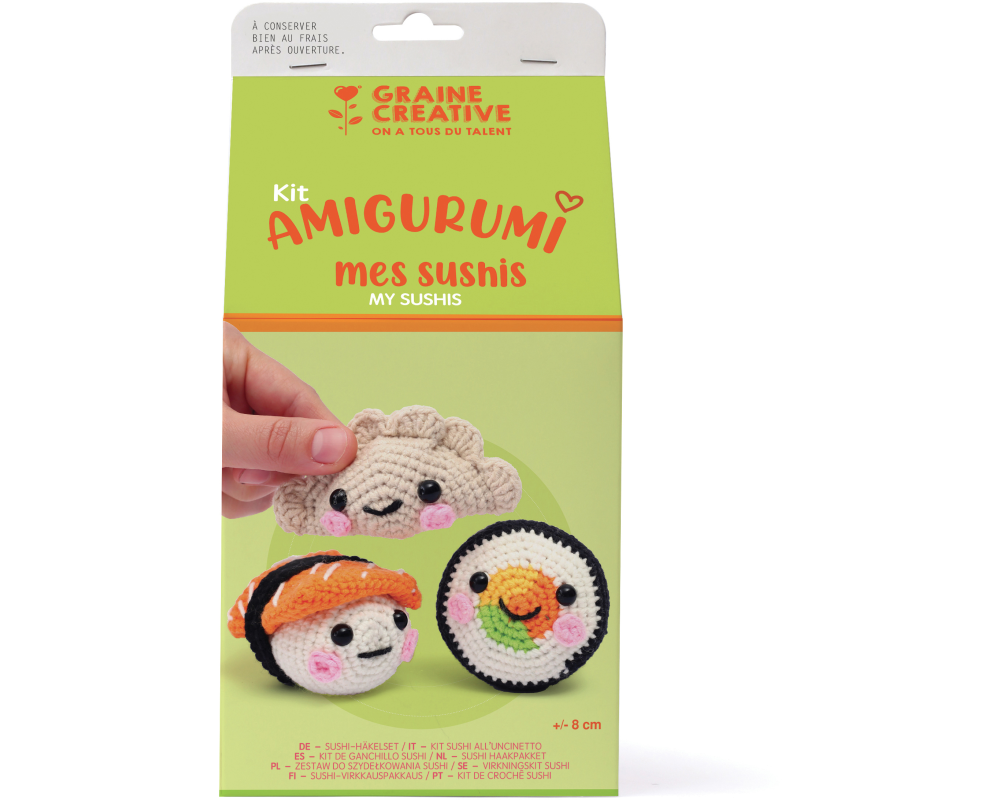 GRAINE CREATIVE Amigurumi Kit GC-420331 Sushi