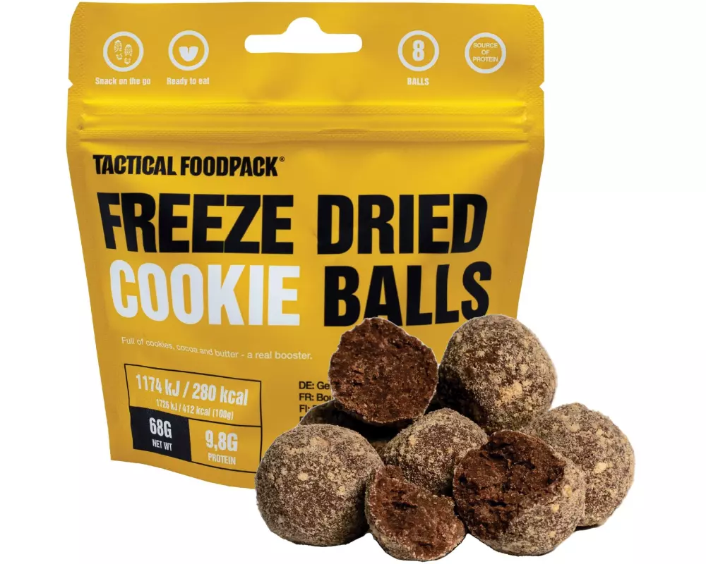 Tactical Foodpack Dessert Freeze Dried Cookie Balls