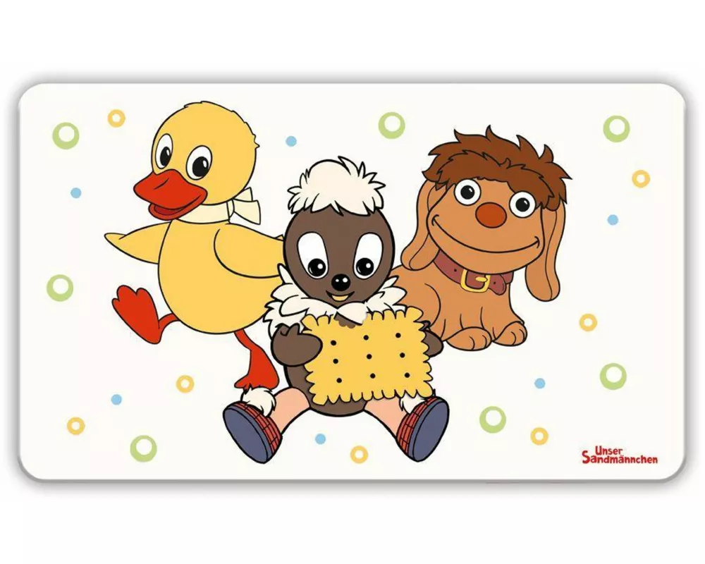 TRÖTSCH - Unser Sandmännchen Frühstücksbrettchen Drei Freunde