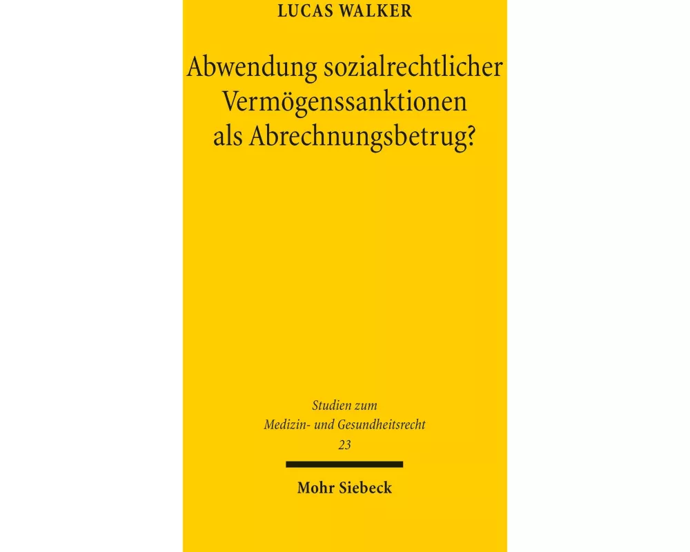Abwendung sozialrechtlicher Vermögenssanktionen als Abrechnungsbetrug?