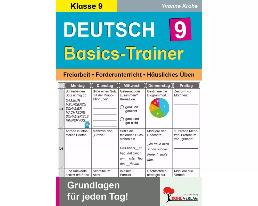 Deutsch-Basics-Trainer / Klasse 9