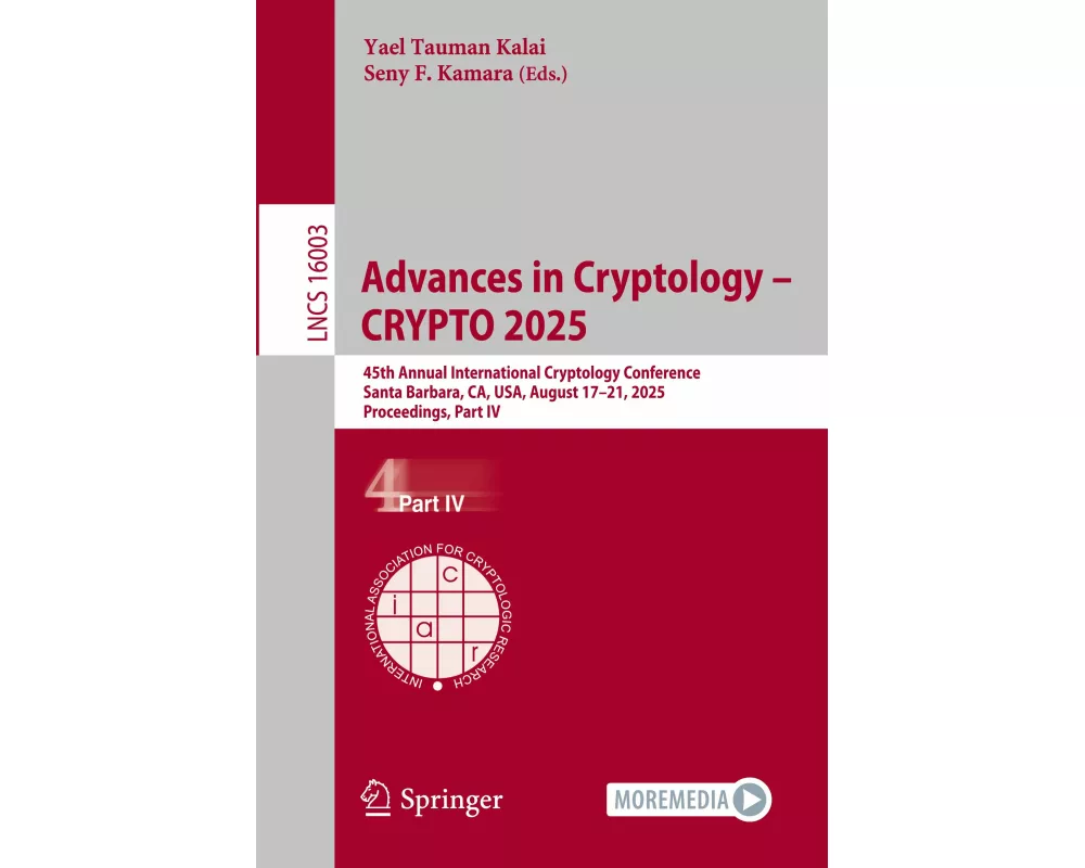 Advances in Cryptology – CRYPTO 2025