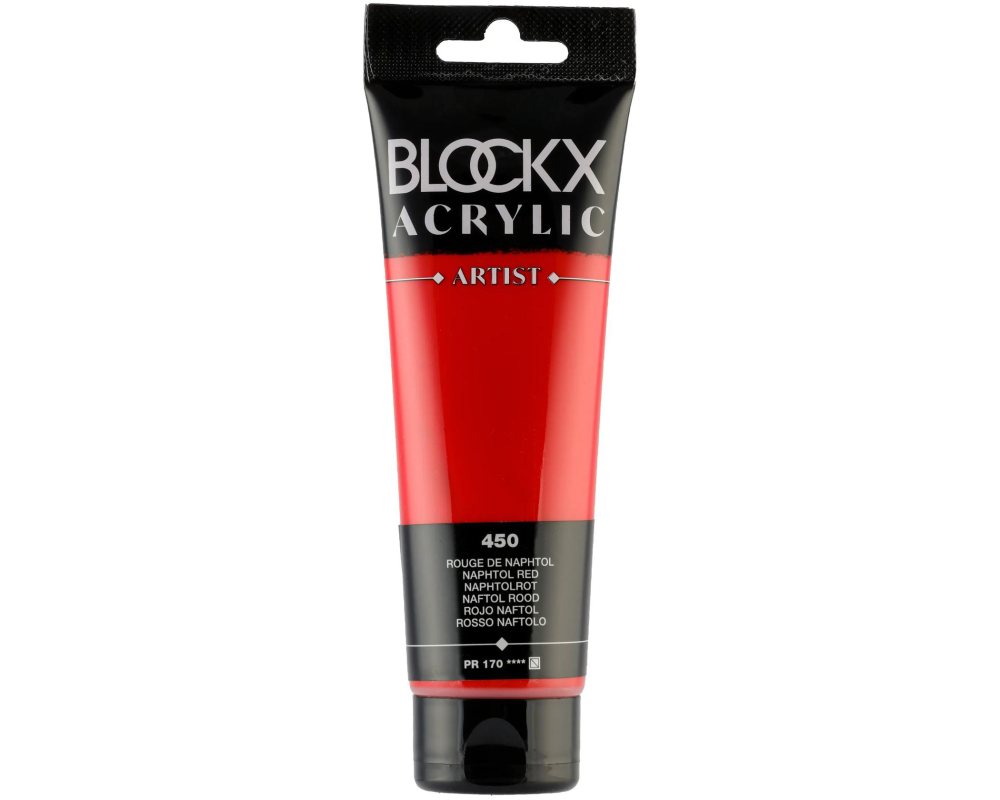 BLOCKX Acrylfarbe 120ml 60450BXC naphtolrot