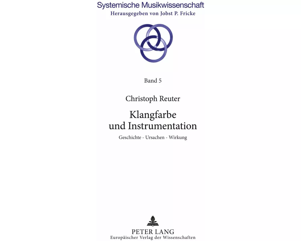 Klangfarbe und Instrumentation
