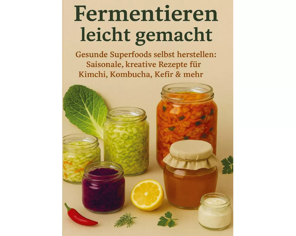 Fermentieren leicht gemacht Gesunde Superfoods selbst herstellen: Saisonale, kreative Rezepte für Kimchi, Kombucha, Kefir & mehr