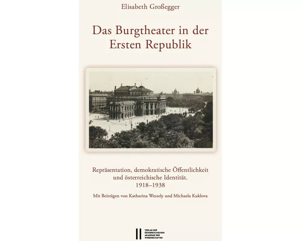 Das Burgtheater in der Ersten Republik