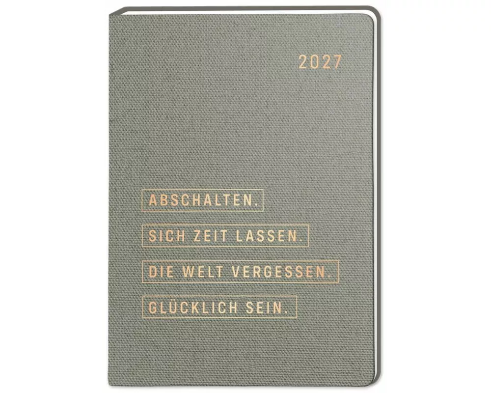Terminplaner NatureArt 2027 Spruch
