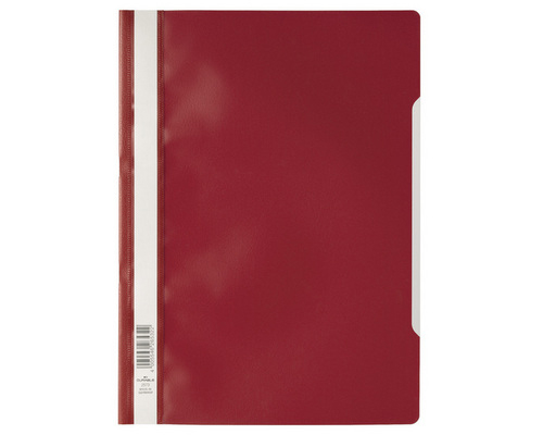 DURABLE Schnellhefter Standard PP A4 257303 rot