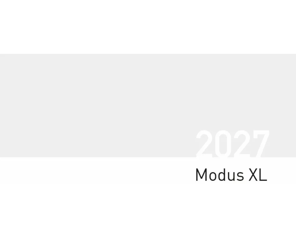 Taschenkalender Modus XL geheftet Einlage 2027