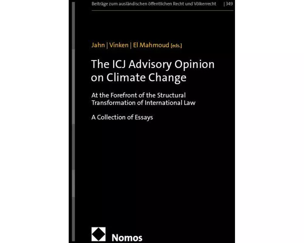 The ICJ Advisory Opinion on Climate Change