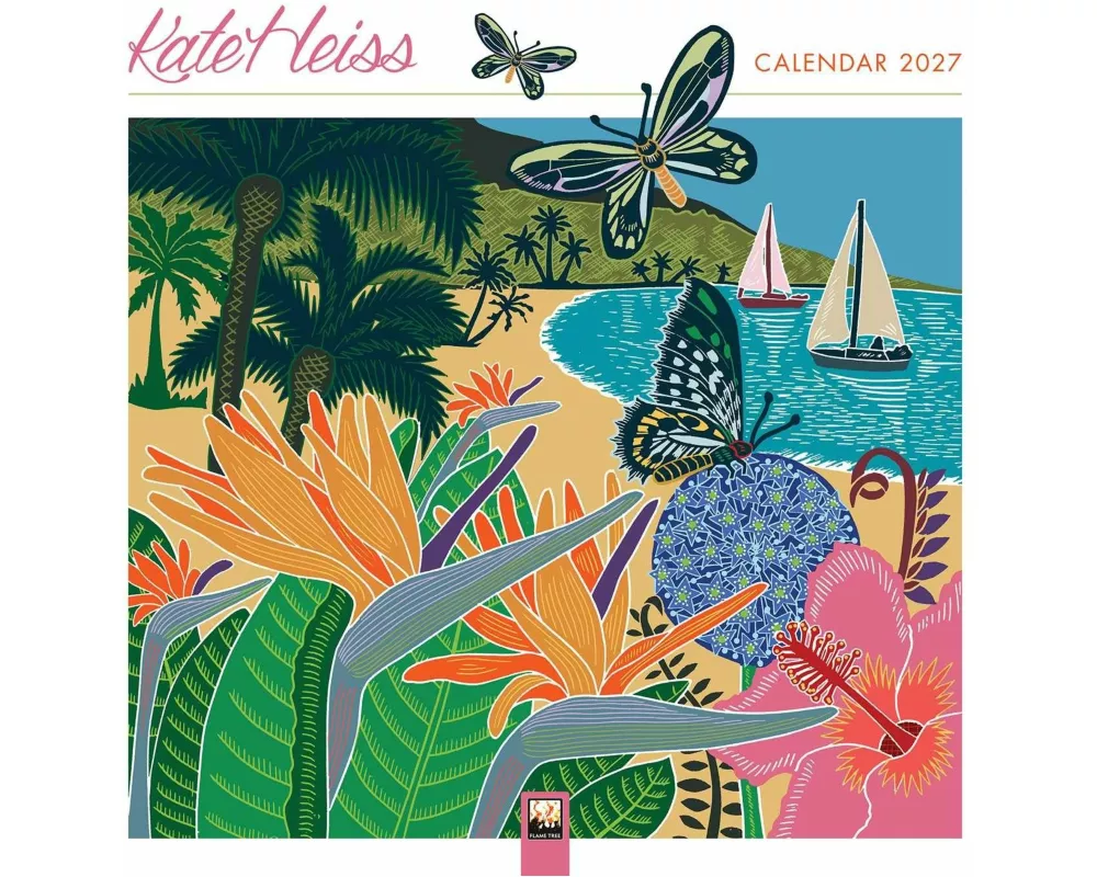 Kate Heiss Wall Calendar 2027 (Art Calendar)