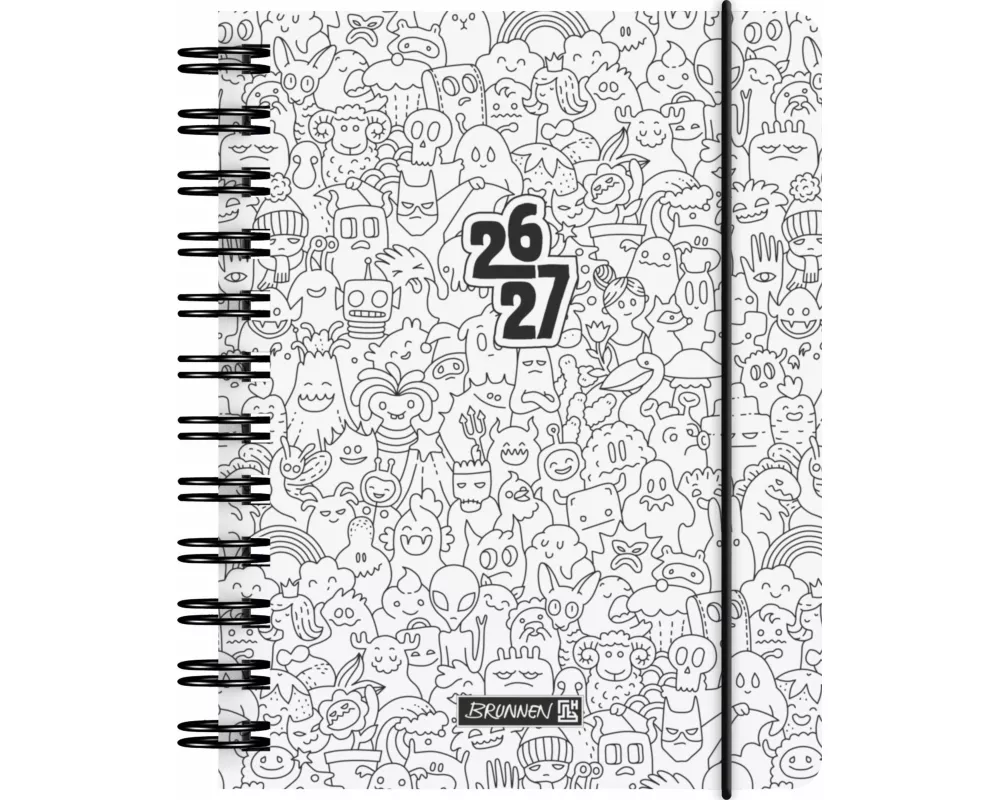 Schülerkalender 2026/2027 "ZENart" | A6, Kunststoff