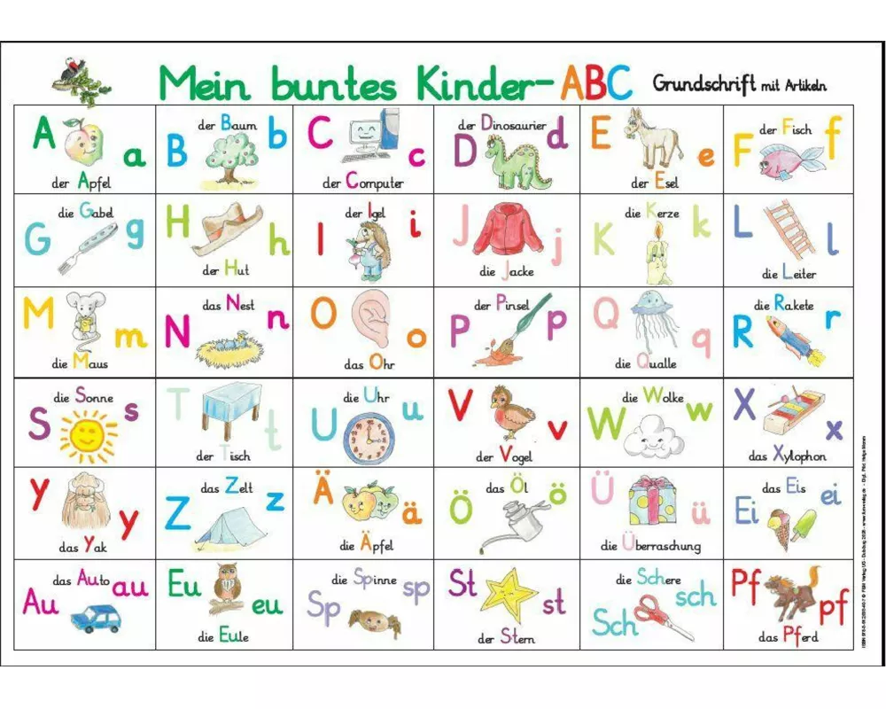 Mein buntes Kinder-ABC