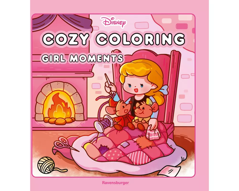 Cozy Coloring Disney - Girl Moments