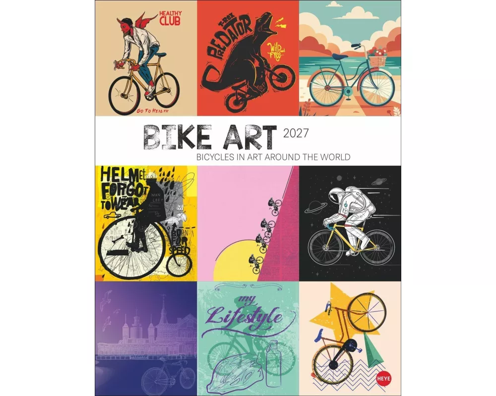 Bike Art Posterkalender 2027