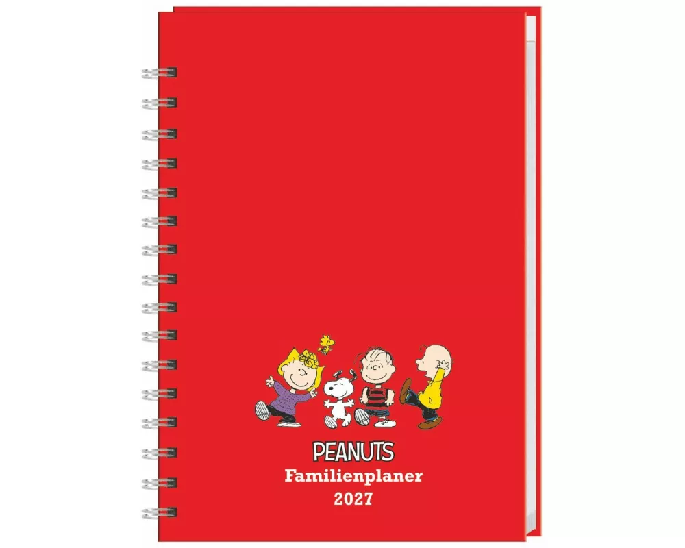 Peanuts Familienplaner-Buch A5 2027