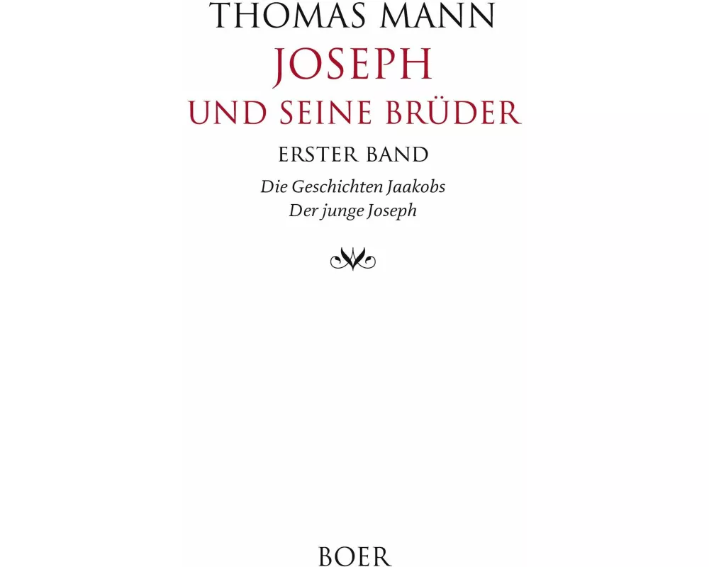 Joseph und seine Brüder Band 1