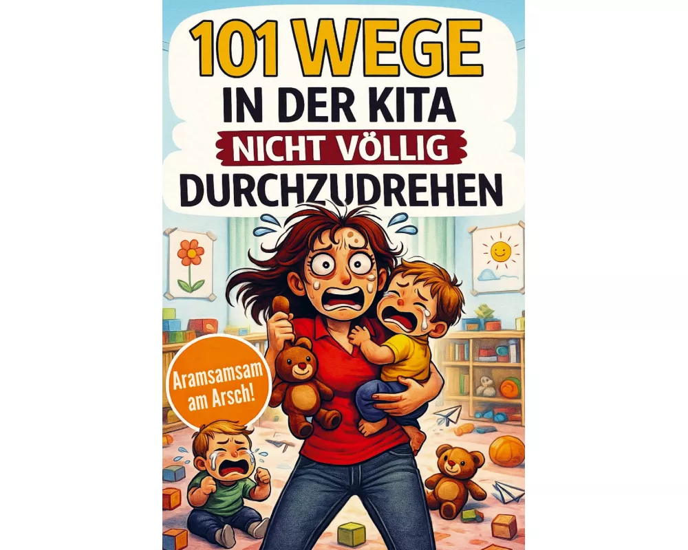 101 Wege in der Kita nicht völlig durchzudrehen - Das ultimative Anti-Stress-Mitmachbuch für Erzieherinnen zwischen Bastelkleber, Bauklotzkrieg & Beru