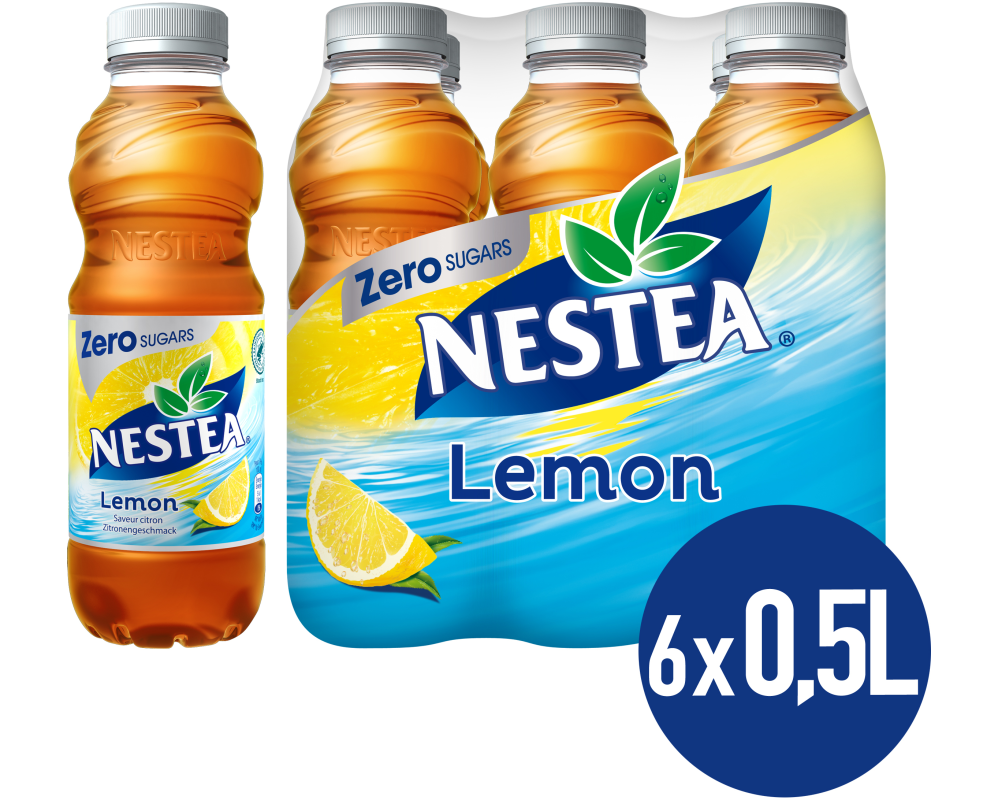 NESTEA Lemon Zero 12508066 50 cl, 6 Stk.