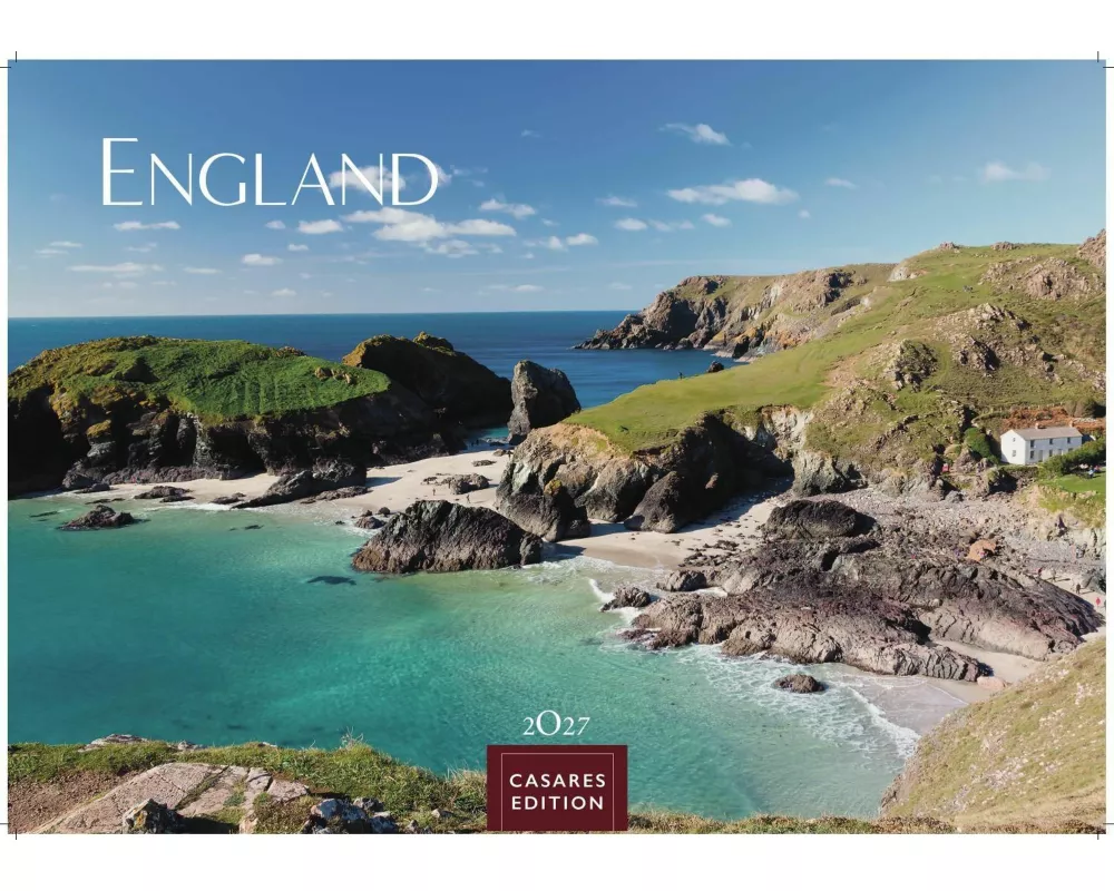 England Kalender 2027 - Wandkalender | Fotokalender England 24x35cm - Atemberaubende Fotos von bekannten Sehenswürdigkeiten und Naturwundern Englands