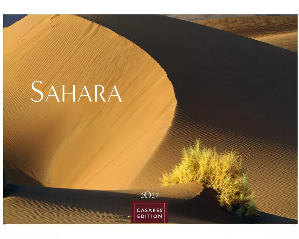Sahara Kalender 2027 - Wandkalender | Fotokalender Afrika 24x35 cm - . mit 12 brillanten Fotos der Wüste