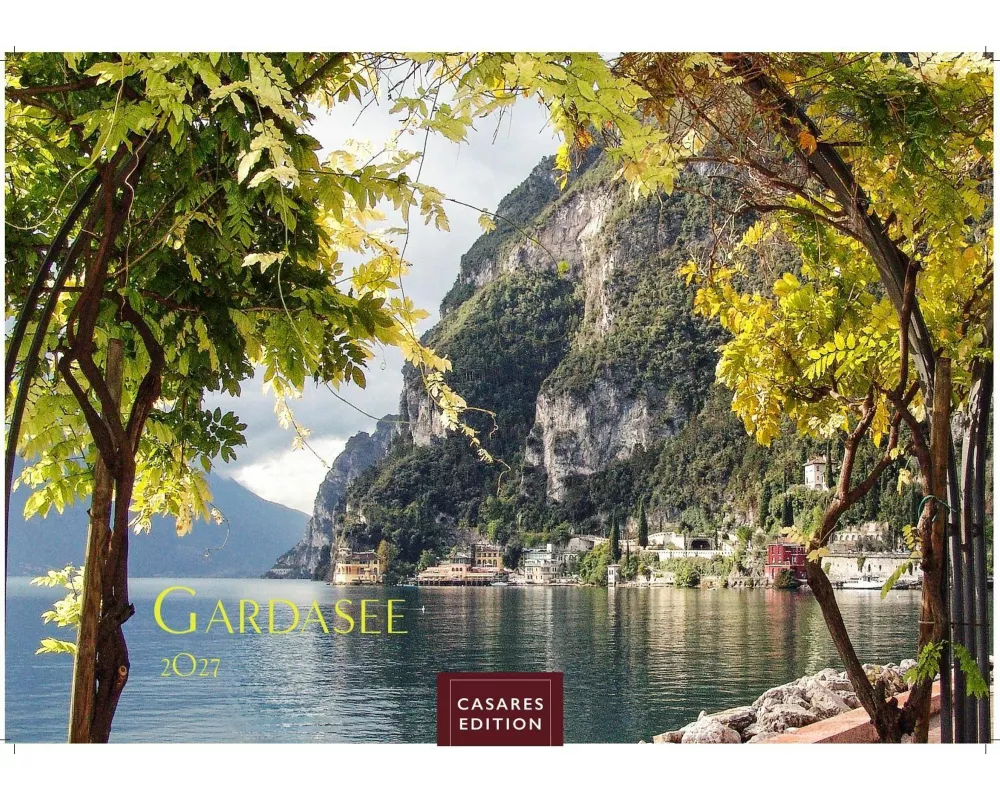 Gardasee Kalender 2027 - Wandkalender | Fotokalender Italien 24x35cm - mit 12 beeindruckenden Motiven - Italien Kalender