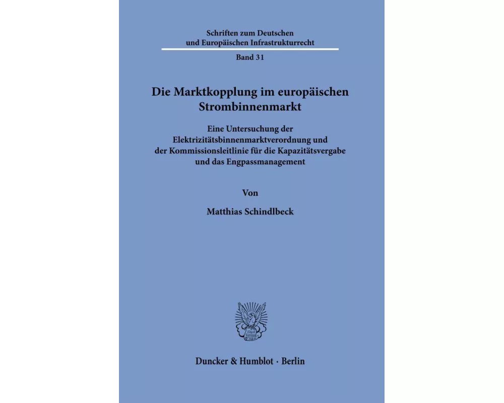 Die Marktkopplung im europäischen Strombinnenmarkt