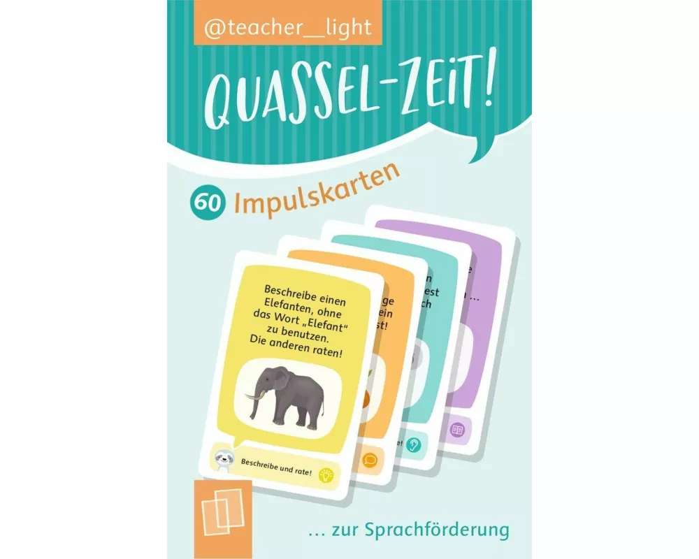 Quassel-Zeit! 60 Impulskarten zur Sprachförderung