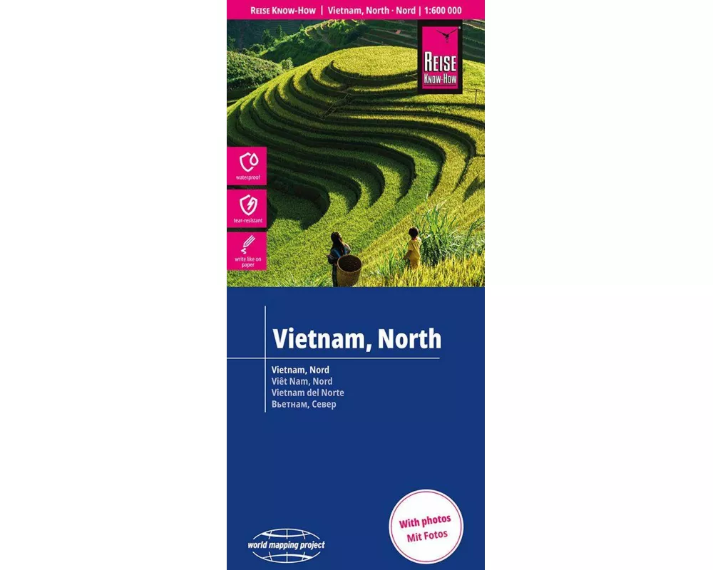 Reise Know-How Landkarte Vietnam, Nord | Vietnam, North (1:600.000)