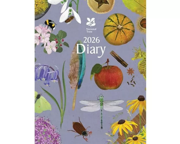 National Trust Illustrated Deluxe Diary A5 2026