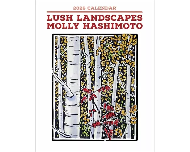 Molly Hashimoto: Lush Landscapes 2026 Mini Wall Calendar