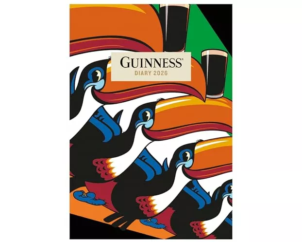 Guinness A5 Diary 2026