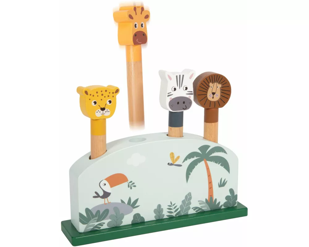 Steckspiel hüpfende Tiere "Safari"