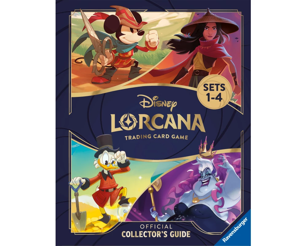 Disney Lorcana Trading Card Game - Official Collector's Guide: Sets 1-4 EN