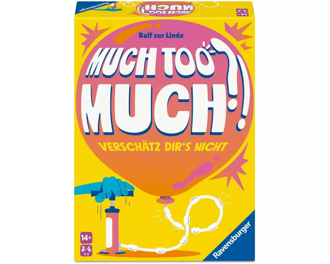 Much too much?! - Spiele für Erwachsene ab 14 Jahre