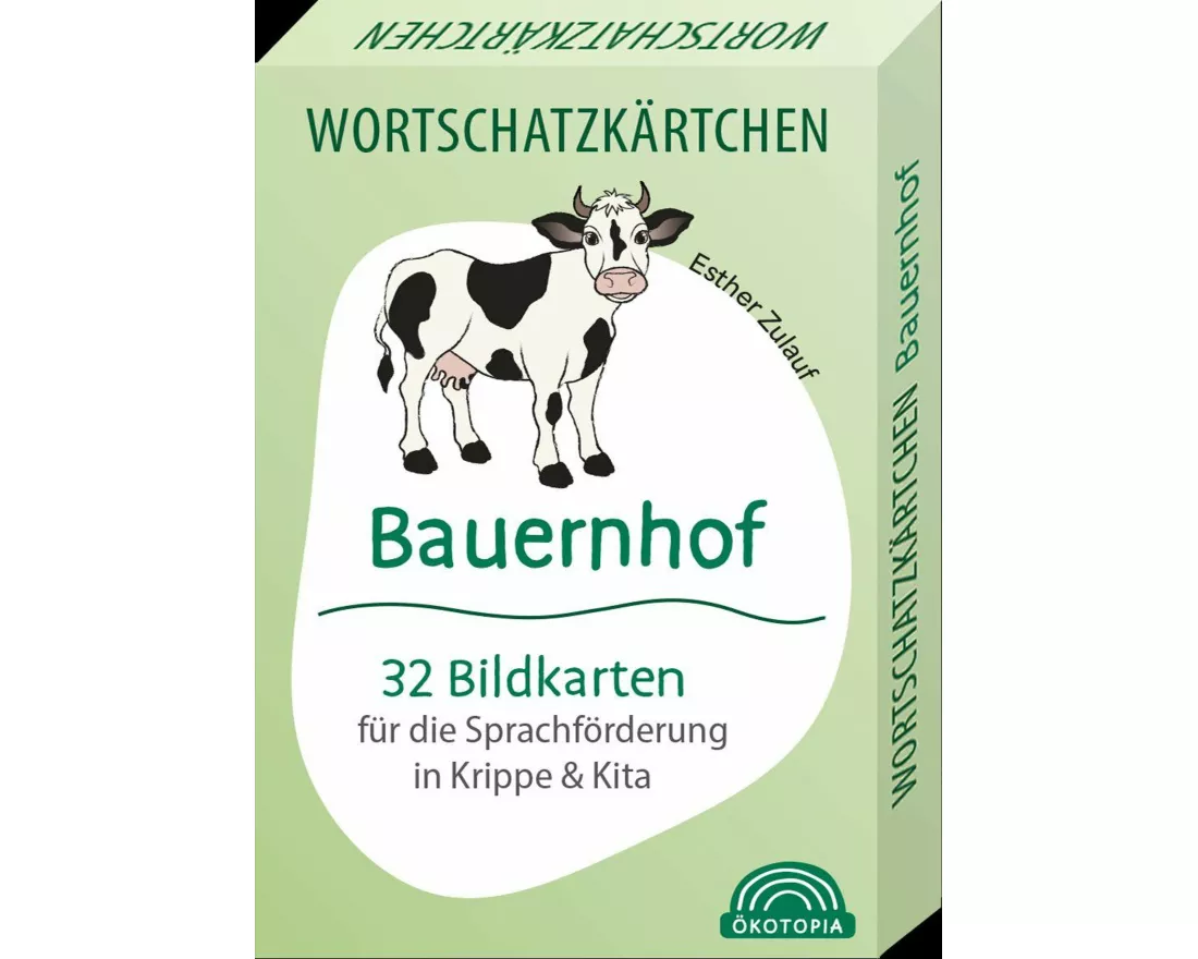Wortschatzkärtchen: Bauernhof