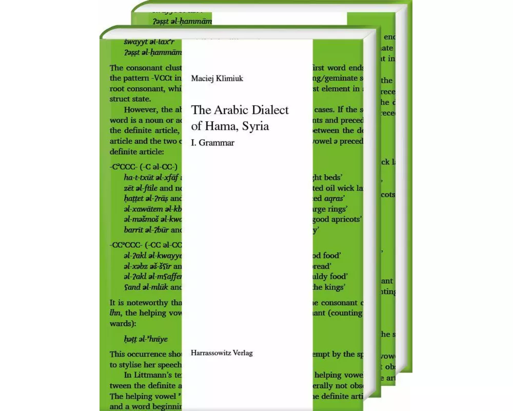 The Arabic Dialect of Hama, Syria