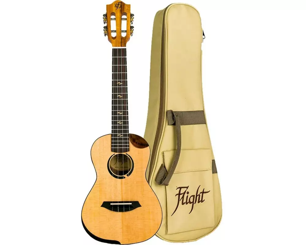 Flight Ukulele Princess Victoria Concert – Spruce
