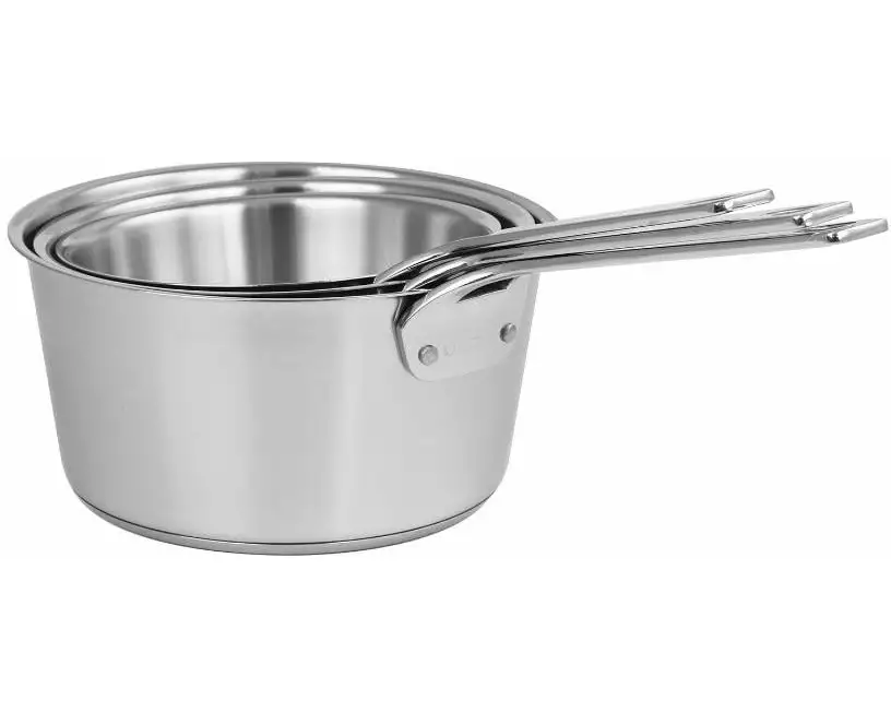 Cristel Stieltopf Collection 1826, 3er Set, 16 cm/18 cm/20 cm